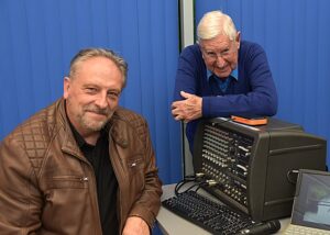 Philip Day with Trust Secretary Patrick Tootal OBE