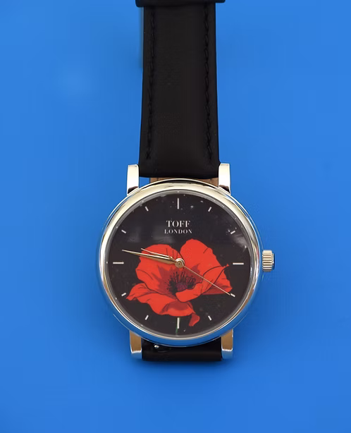 Poppy Flower Watch