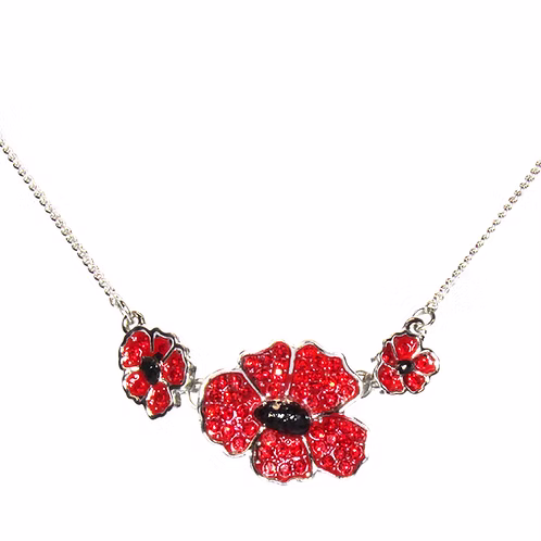 Poppy Necklace Pendant