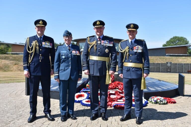 Air Force Chiefs honour The Few at Battle of Britain Memorial Day